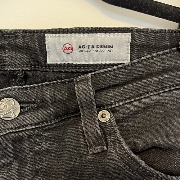 AG The Jodi Crop Size 28 Grey/Black - Picture 3 of 4